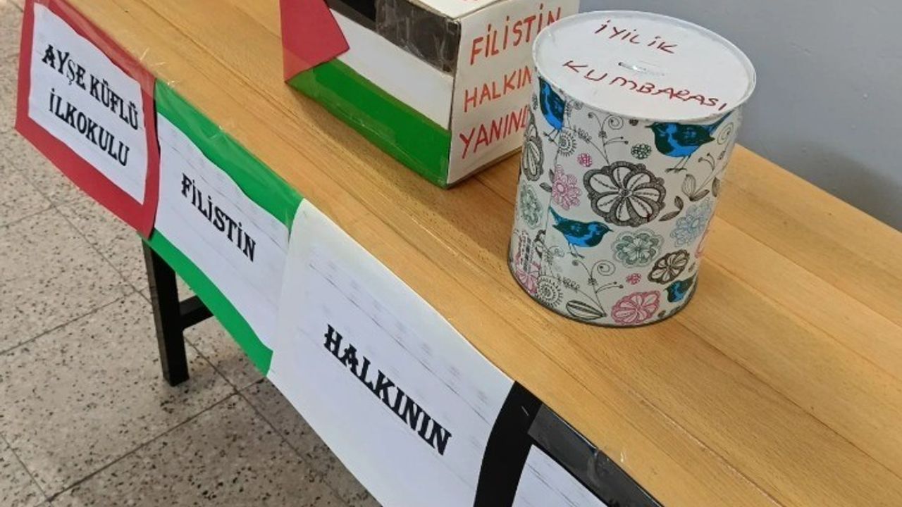 Söğüt'te Rıdvan Osman Keçeci ve Arkadaşları Kumbaralarını Filistin İçin Bağışladı