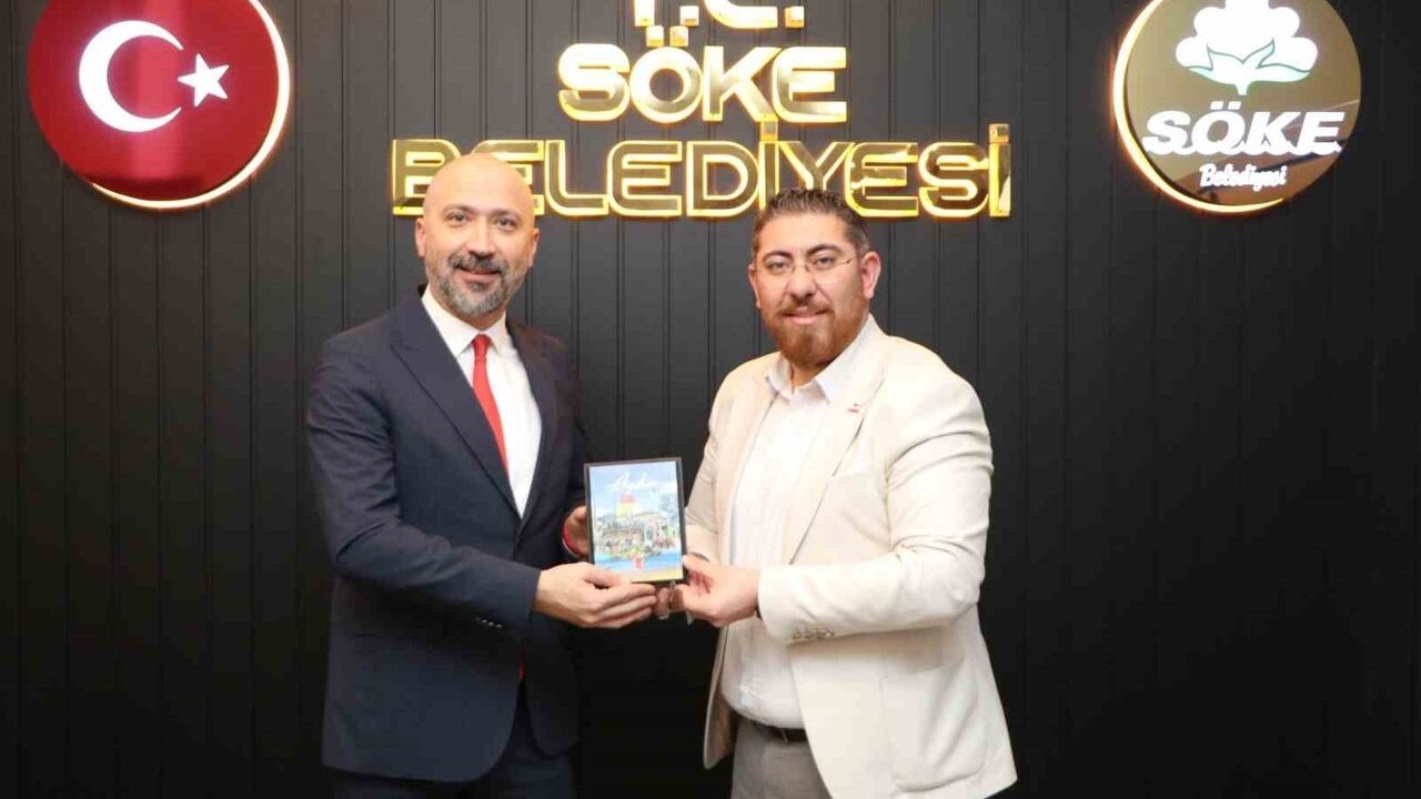 Söke Belediye Başkanı Dr. Mustafa İberya Arıkan, ABGC yönetimini makamında kabul etti