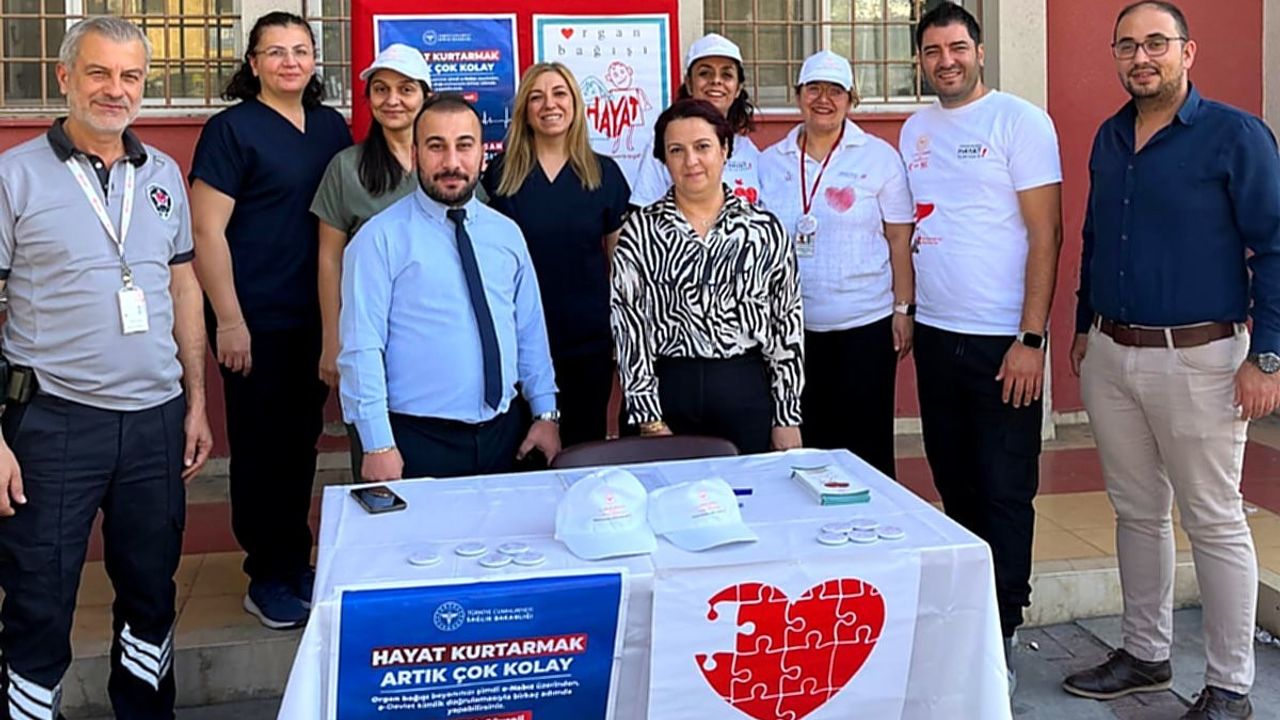 Söke Devlet Hastanesi'nde organ bağışı farkındalığı