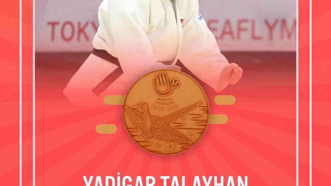 Sökeli Yadigar Talayhan, 2025 Deaflympics'te Judo 78 kg'de Bronz Madalya Kazandı