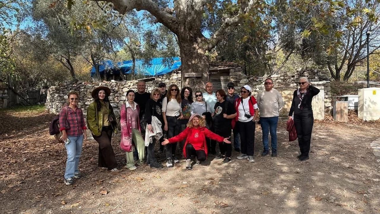 Stratonikeia Antik Kenti, Menteşe Belediyesi Resim Topluluğunu Ağırladı
