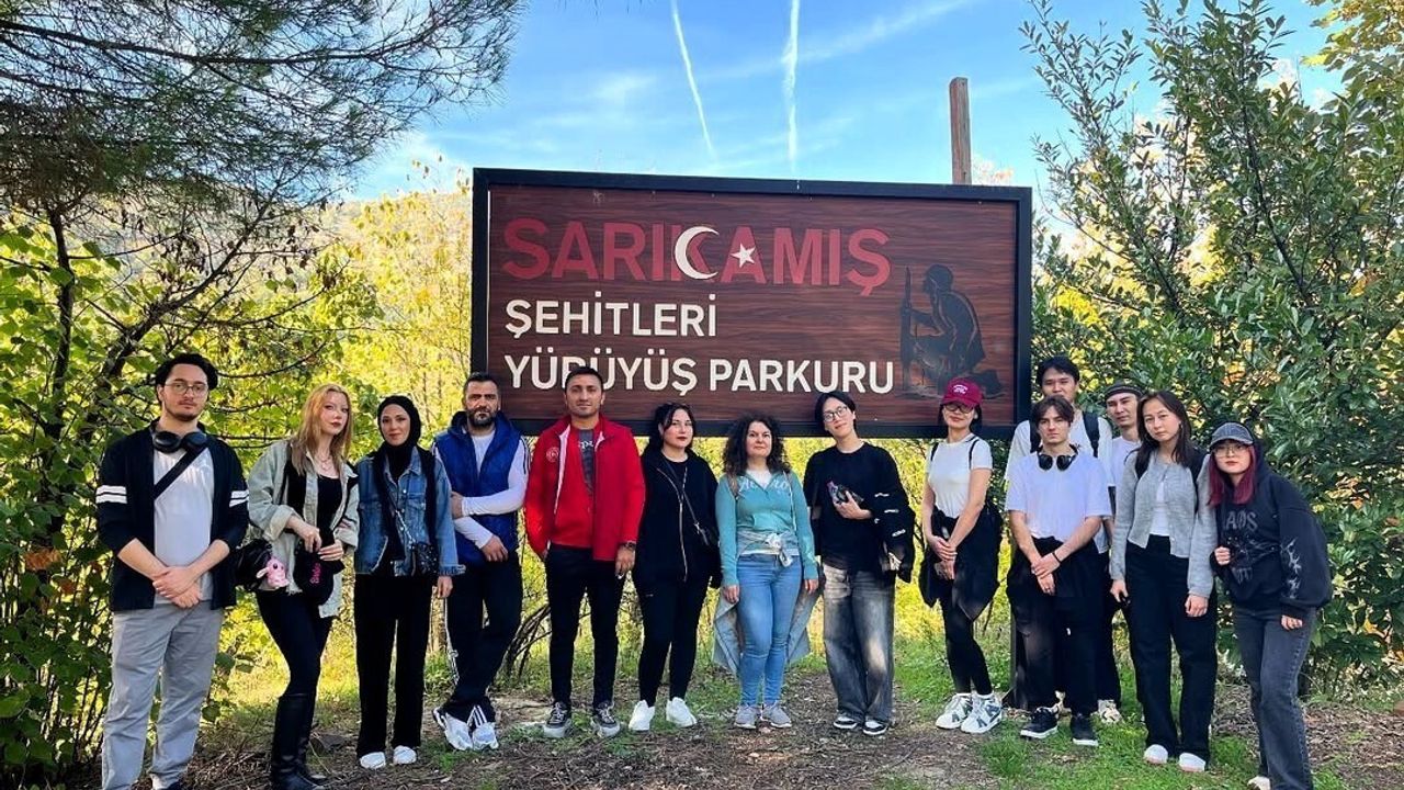SUBÜ öğrencileri Yuvacık Barajı'nda doğa yürüyüşü düzenledi — sürdürülebilir su kullanımı vurgulandı