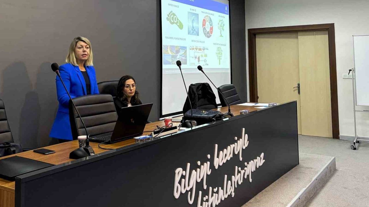 SUBÜ personeline Sürdürülebilir Kalkınma Amaçları ve Çevre Yönetimi eğitimi