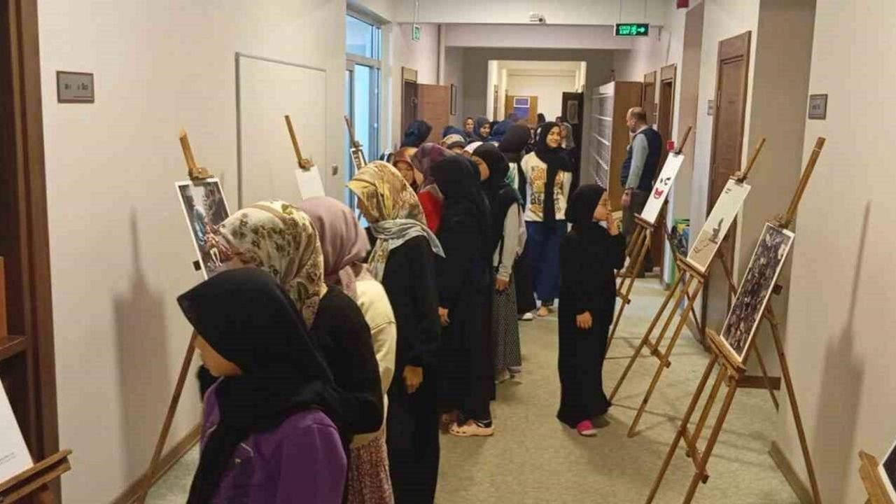 Şuhut’ta Emine Erdoğan Kız Kur'an Kursu'nda Gazze ve Filistin'e Dikkat Çeken Fotoğraf Sergisi