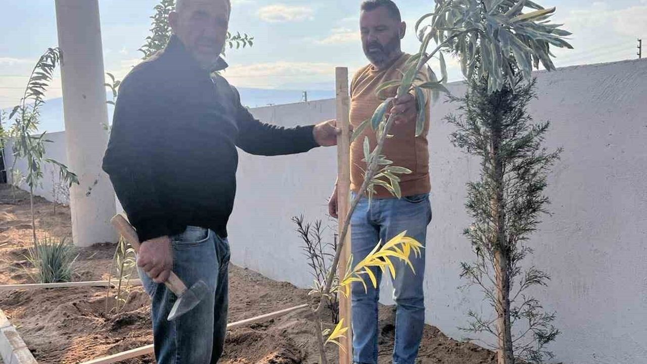 Sultanhisar Belediyesi, Evcil Hayvan Merkezini Fidanlarla Yeşillendiriyor