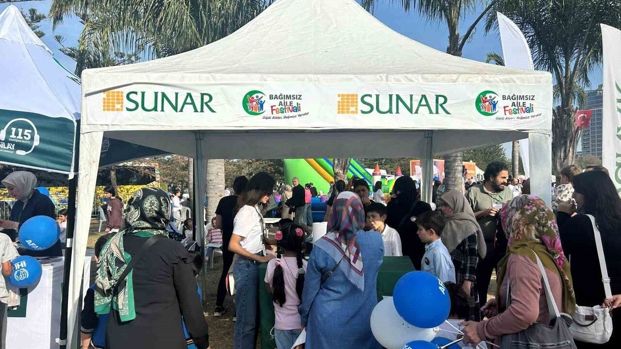 Sunar Yatırım, Adana'daki 'Bağımsız Aile Festivali'ne ana destekçi oldu