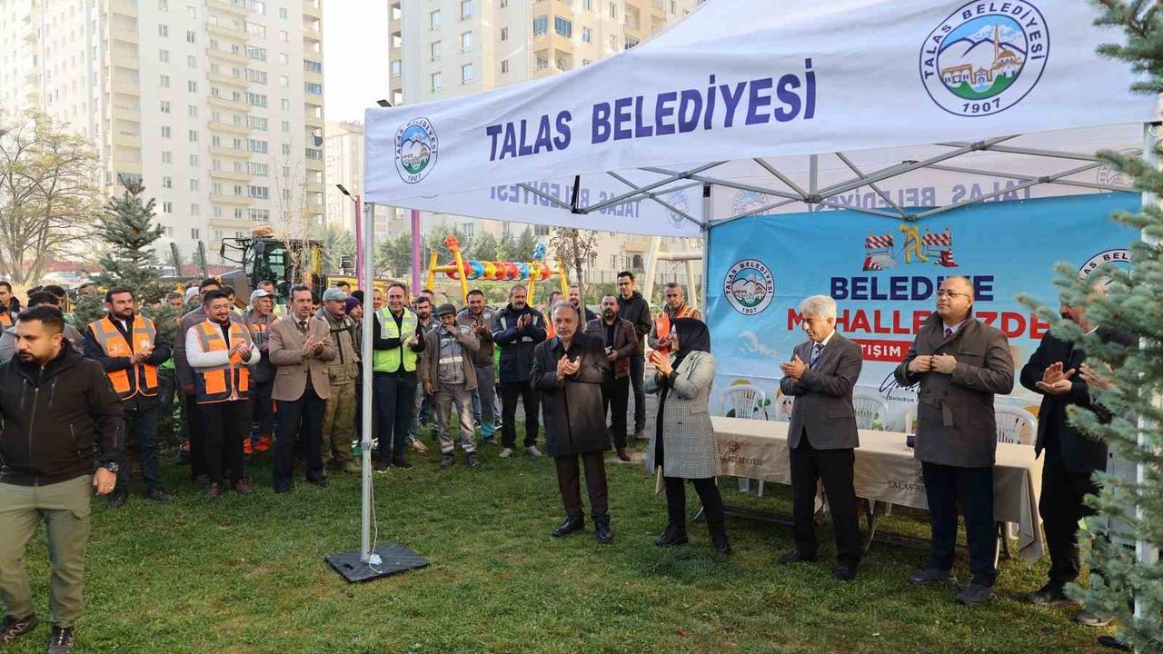 Talas Belediyesi’nin 'Belediye Mahallemizde' Programı Mevlana Mahallesi'nde: 20 Gün Sürecek Kapsamlı Hizmet