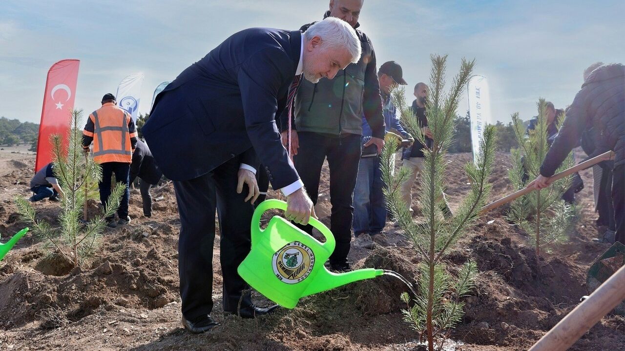 TEI 17 bin fidanla 40. Yıl Hatıra Ormanı'nı oluşturdu