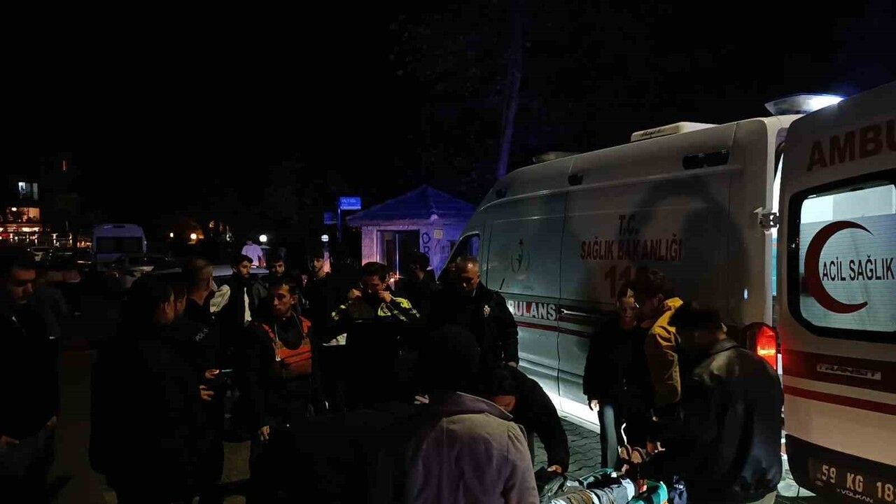 Tekirdağ'da iki motosiklet çarpıştı: 2 yaralı