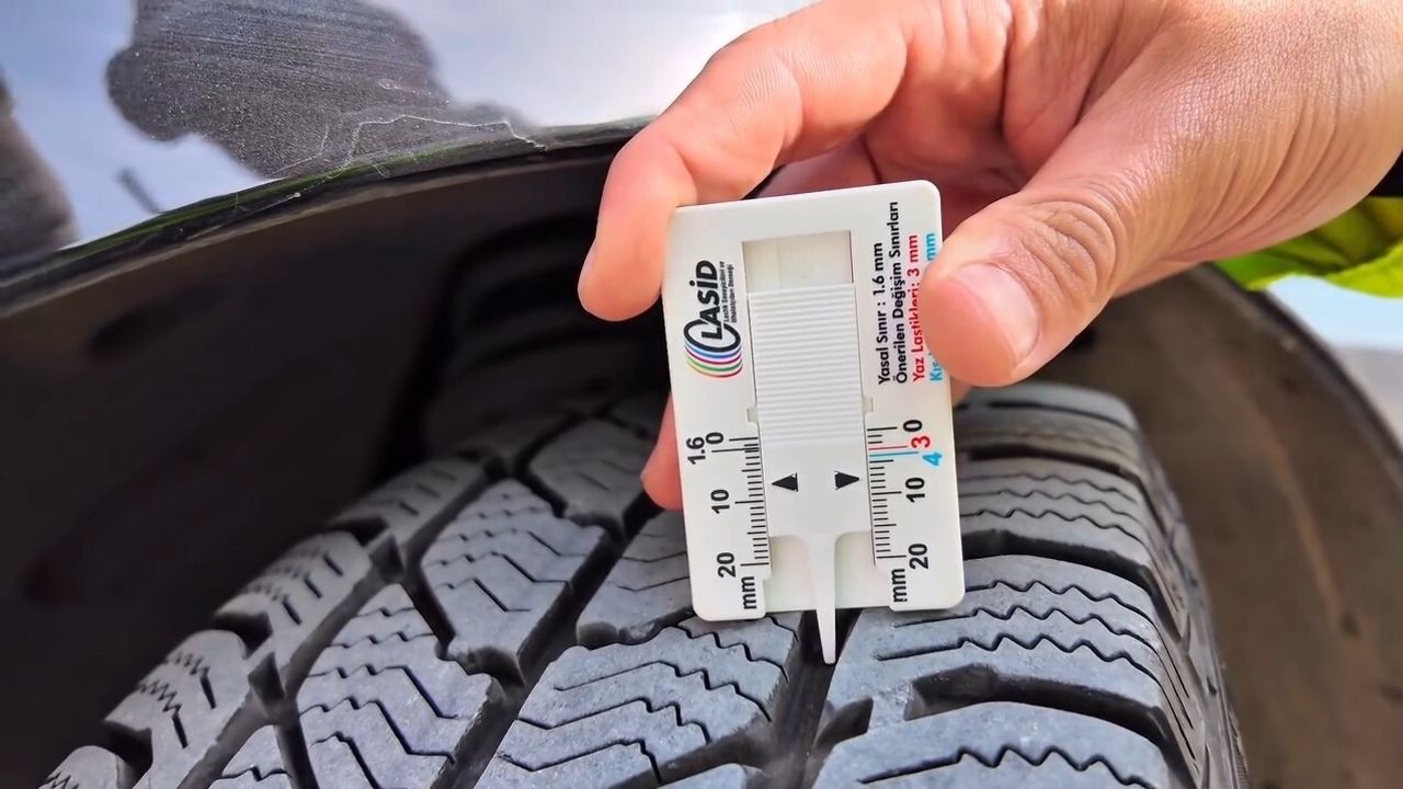 Tekirdağ'da kış lastiği denetimleri: Yük ve yolcu taşıyan araçlara yönelik uygulama sürdü