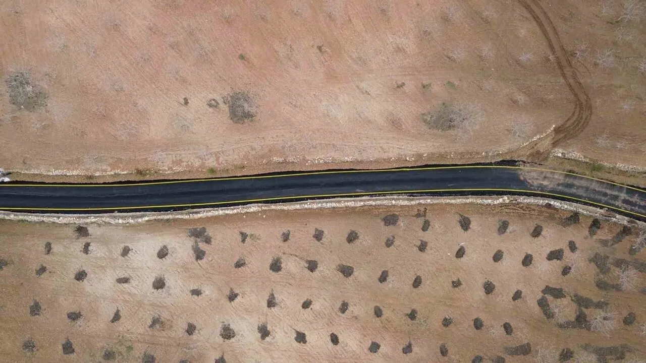 Tillo'da 8 bin 400 metre BSK asfalt çalışması tamamlandı