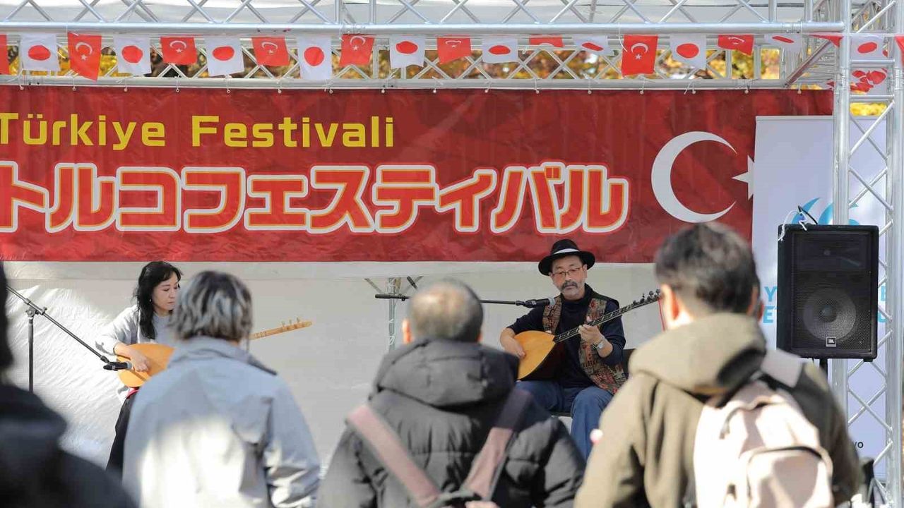 Tokyo Yoyogi Parkı'nda Türkiye Festivali: Türk kültürü Japonlarla buluştu