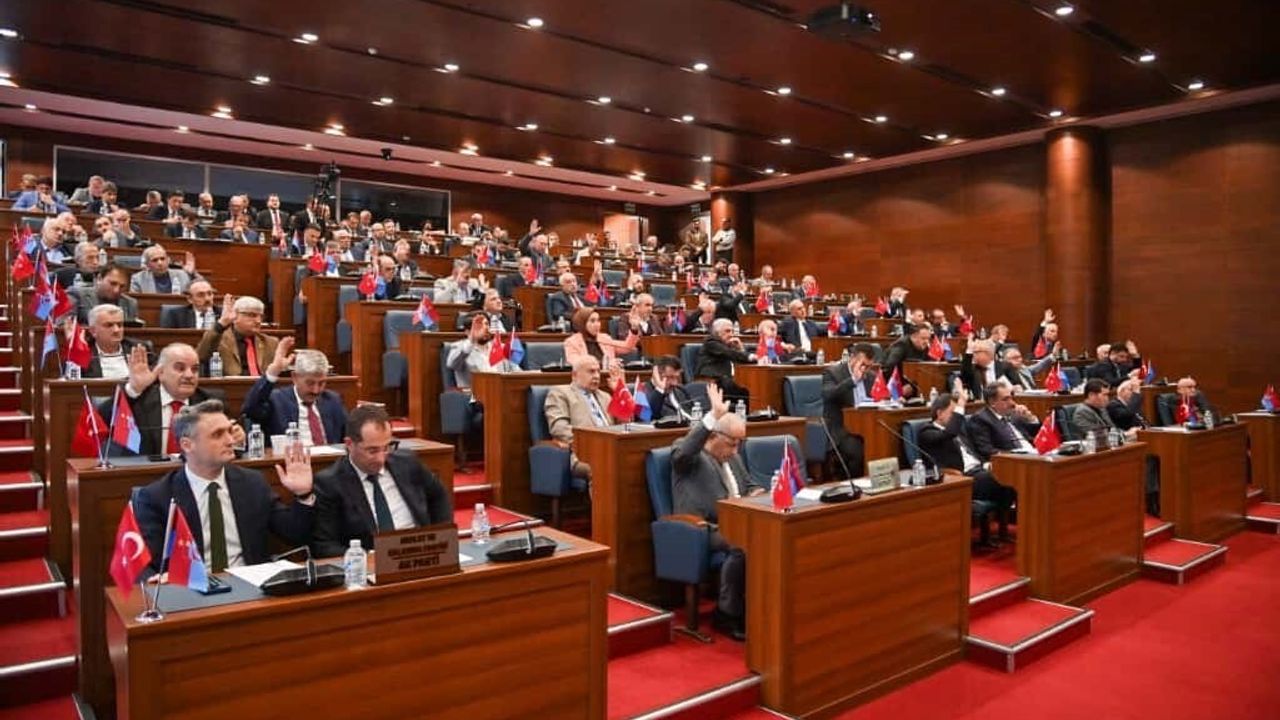 Trabzon Büyükşehir Belediyesi 2026 bütçesi 19 milyar 872 milyon 346 bin TL olarak oy birliğiyle kabul edildi