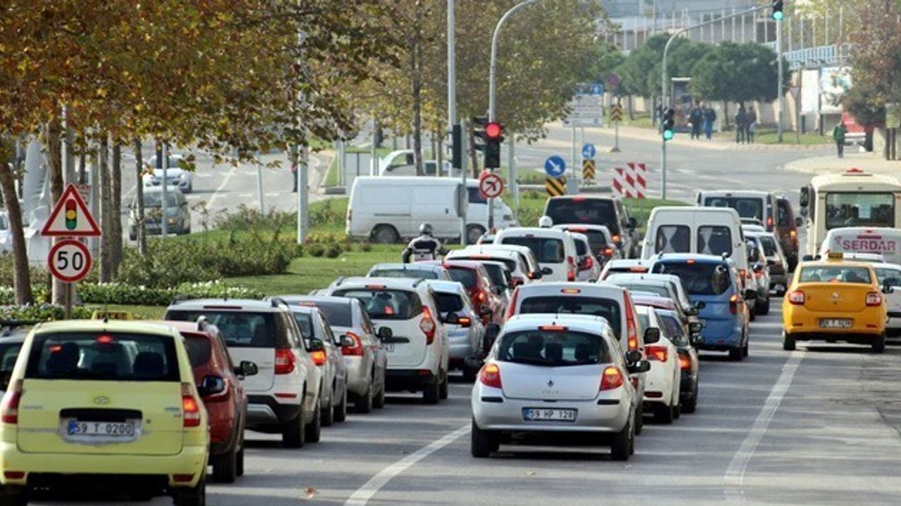 Trakya'da Ekim ayı motorlu kara taşıt sayıları açıklandı