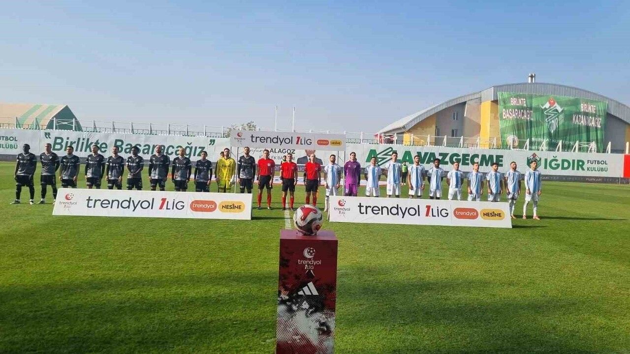 Trendyol 1. Lig: Iğdır FK 2-1 Erzurumspor FK — 14. hafta