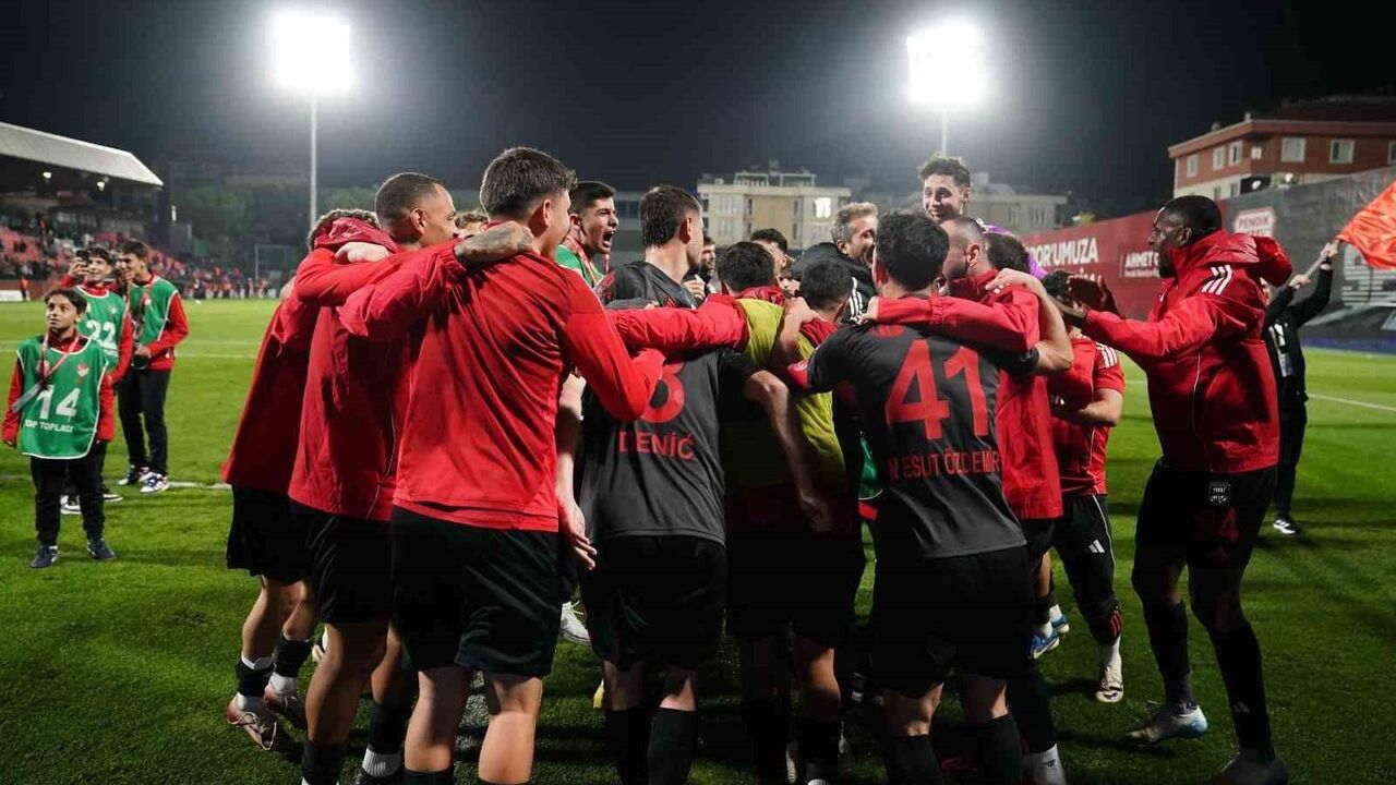 Trendyol 1. Lig: Pendikspor 2-0 Manisa FK — Denic ve Thuram son dakikalarda golleri kaydetti