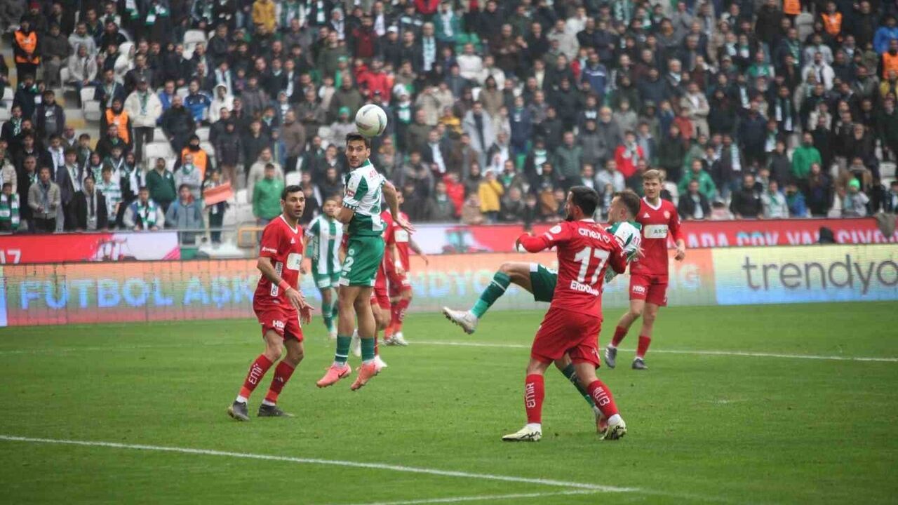 Trendyol Süper Lig 13. Hafta: Konyaspor - Antalyaspor 29. randevu