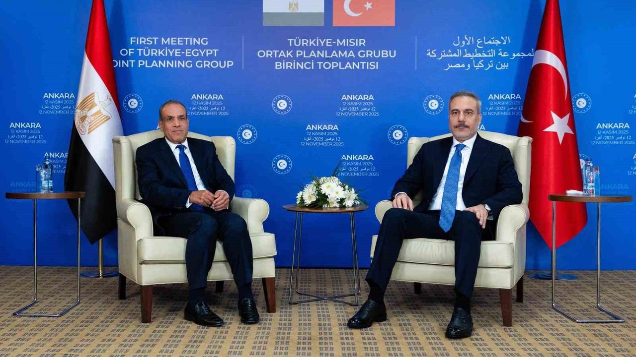 Türkiye-Mısır Ortak Planlama Grubu Birinci Toplantısı Ankara'da başladı