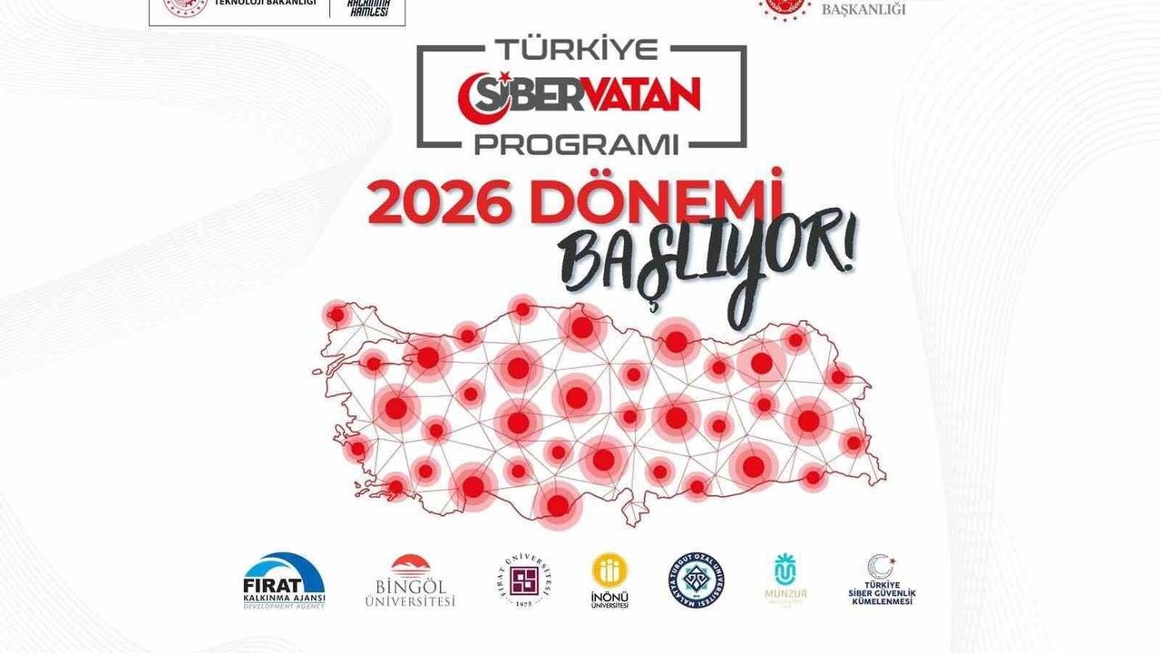 Türkiye Siber Vatan Programı 2026'da 81 ilde eş zamanlı uygulanacak