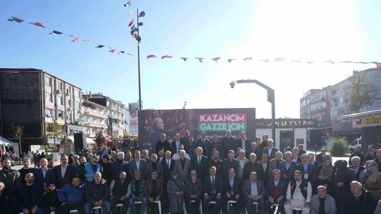 Ümraniye'de 'Kazancım Gazze İçin-Bir Günlük Gelirim Gazze’ye' kampanyası tanıtıldı