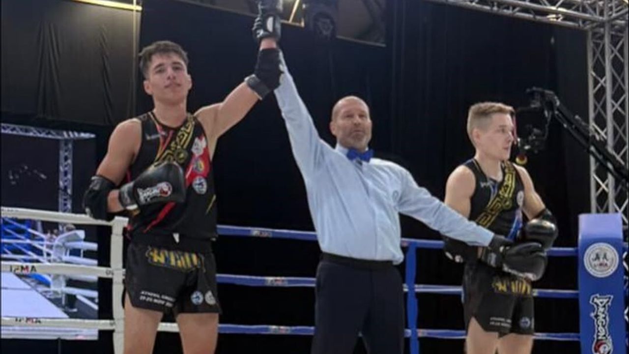 Utku Mete Yağcı, Muaythai Avrupa Şampiyonasında 60 kg'de Altın Madalya Kazandı