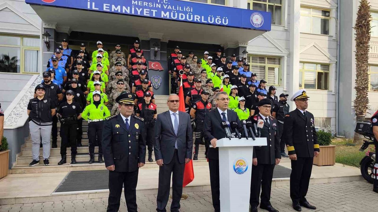 Vali Toros: Mersin’de Uyuşturucuya Karşı En Kararlı ve En Organize Mücadele Sürüyor