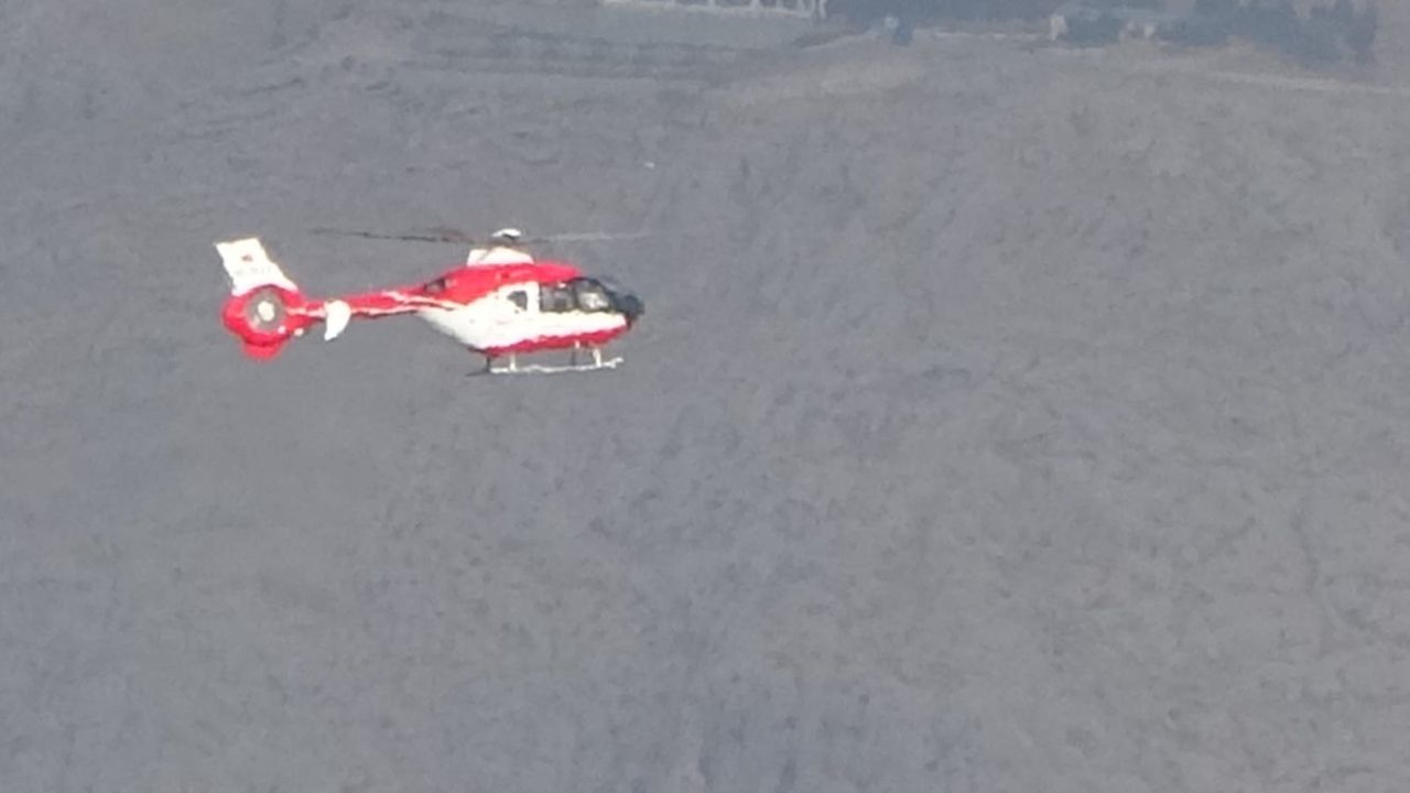 Van’da 3 aylık bebek konjenital kalp hastalığı nedeniyle İstanbul’a uçak ambulansla sevk edildi