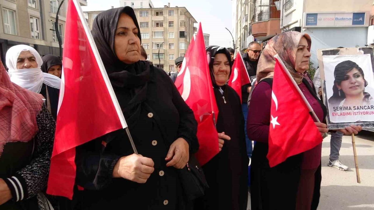 Van'da evlat nöbeti 112'inci haftasında: 35 aile DEM Parti Van İl Başkanlığı önünde açıklama yaptı