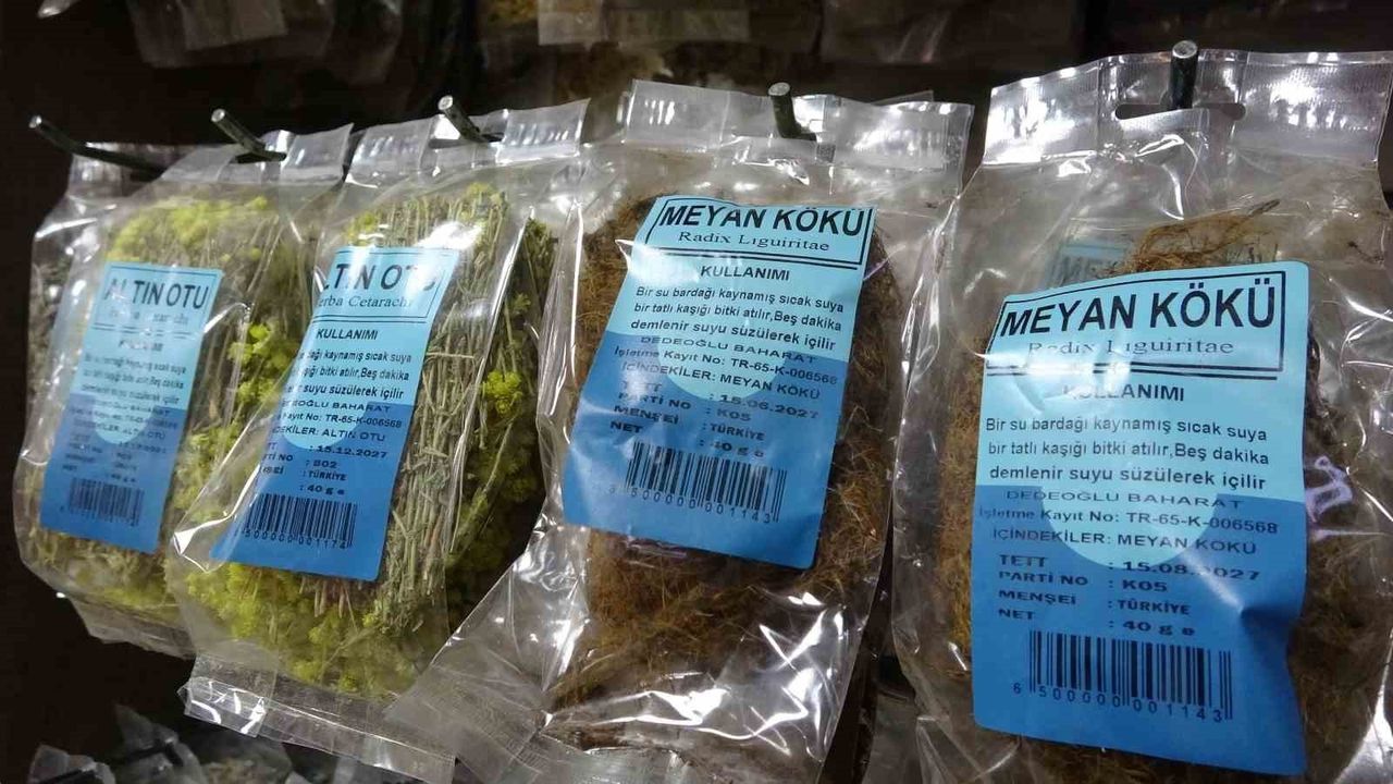 Van’da kışa hazırlık: Bitkisel çaylarla bağışıklık güçlendiriliyor