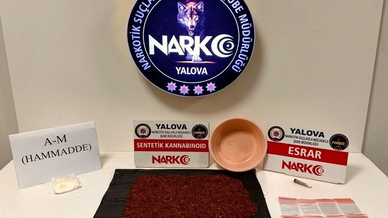 Yalova'da Kasım ayı uyuşturucu operasyonları: 12 tutuklama