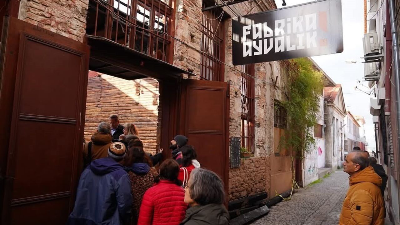 Yangında zarar gören Fabrika Ayvalık, AB destekli CultureCIVIC Yapısal Destek Hibe Programı’ndan yararlandı