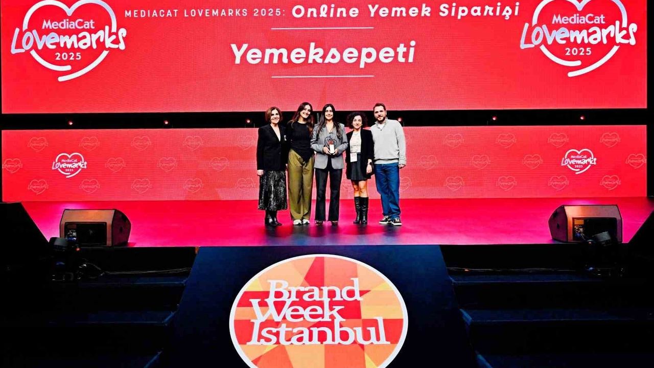 Yemeksepeti, Türkiye’nin Lovemark’ları 2025 Araştırmasında 'Online Yemek Sipariş' Lovemark’ı Seçildi