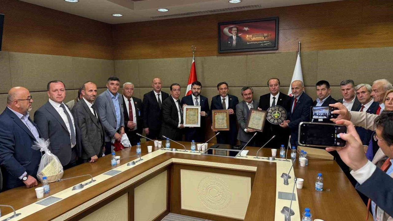 Yeniceliler TBMM'de Milletvekilleriyle Birlik ve Yatırım Beklentilerini Görüştü