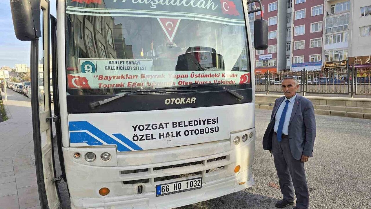 Yozgat'ın 'Manili Kaptan'ı: Mehmet Uzun'un nezaket ve manileri yolcuların ilgisini çekiyor