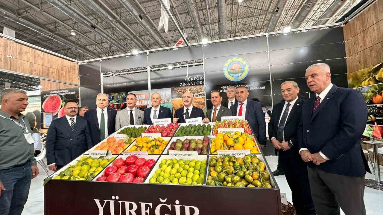 Yüreğir Ziraat Odası 18. Adana Tarım Fuarı'nda Çukurova'nın bereketini tanıttı