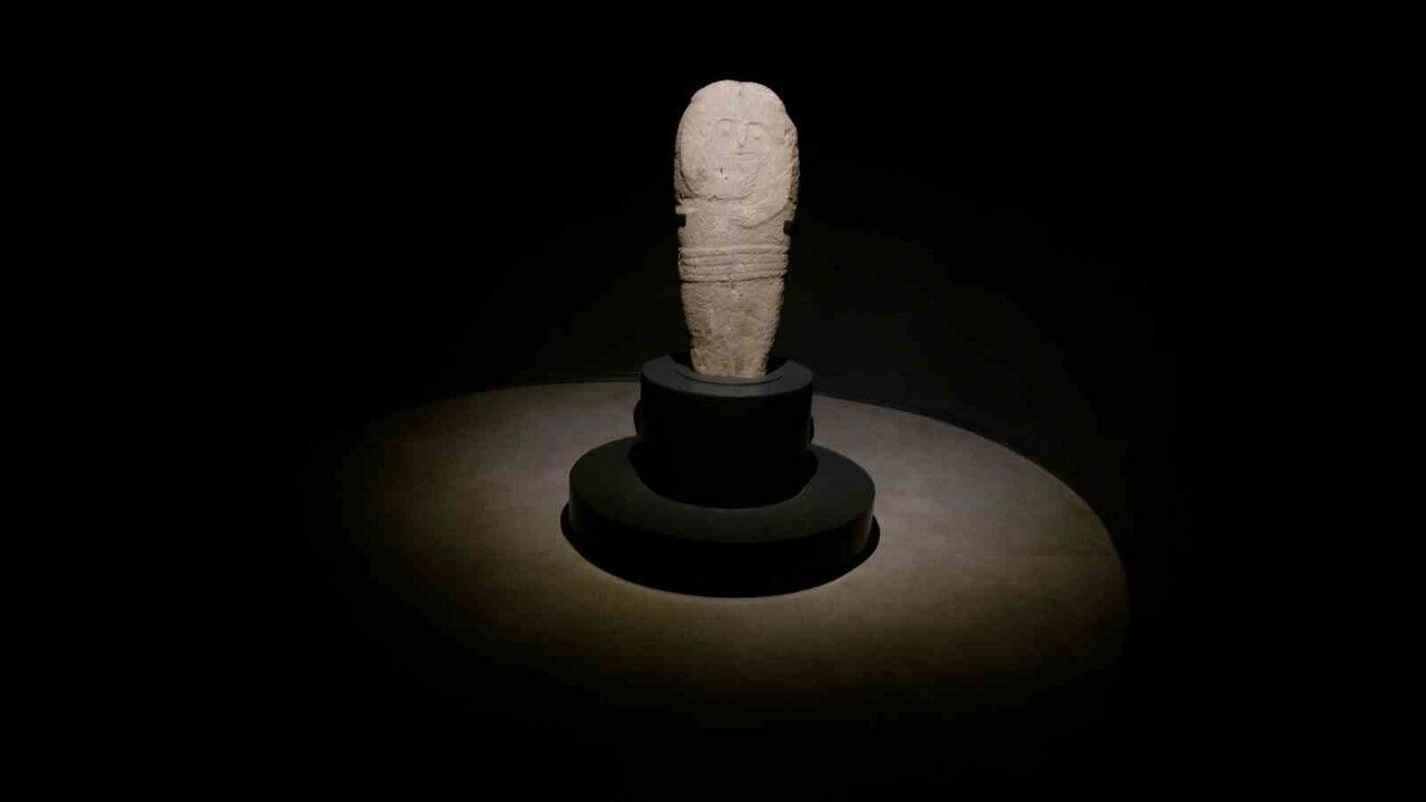 2 bin 500 yıllık 'Taş Baba' heykeli Erzurum Müzesi'nde sergileniyor