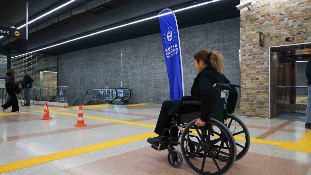 3 Aralık'ta BursaRay Merinos'ta Empati Parkuru: Bursa Büyükşehir Belediyesi'nden Erişilebilirlik Farkındalığı
