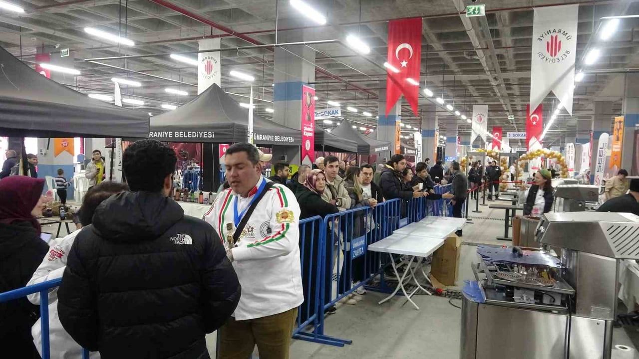 6. Uluslararası Chocolate Cup 2025: Ümraniye'de çikolata ve tatlı sanatları buluştu