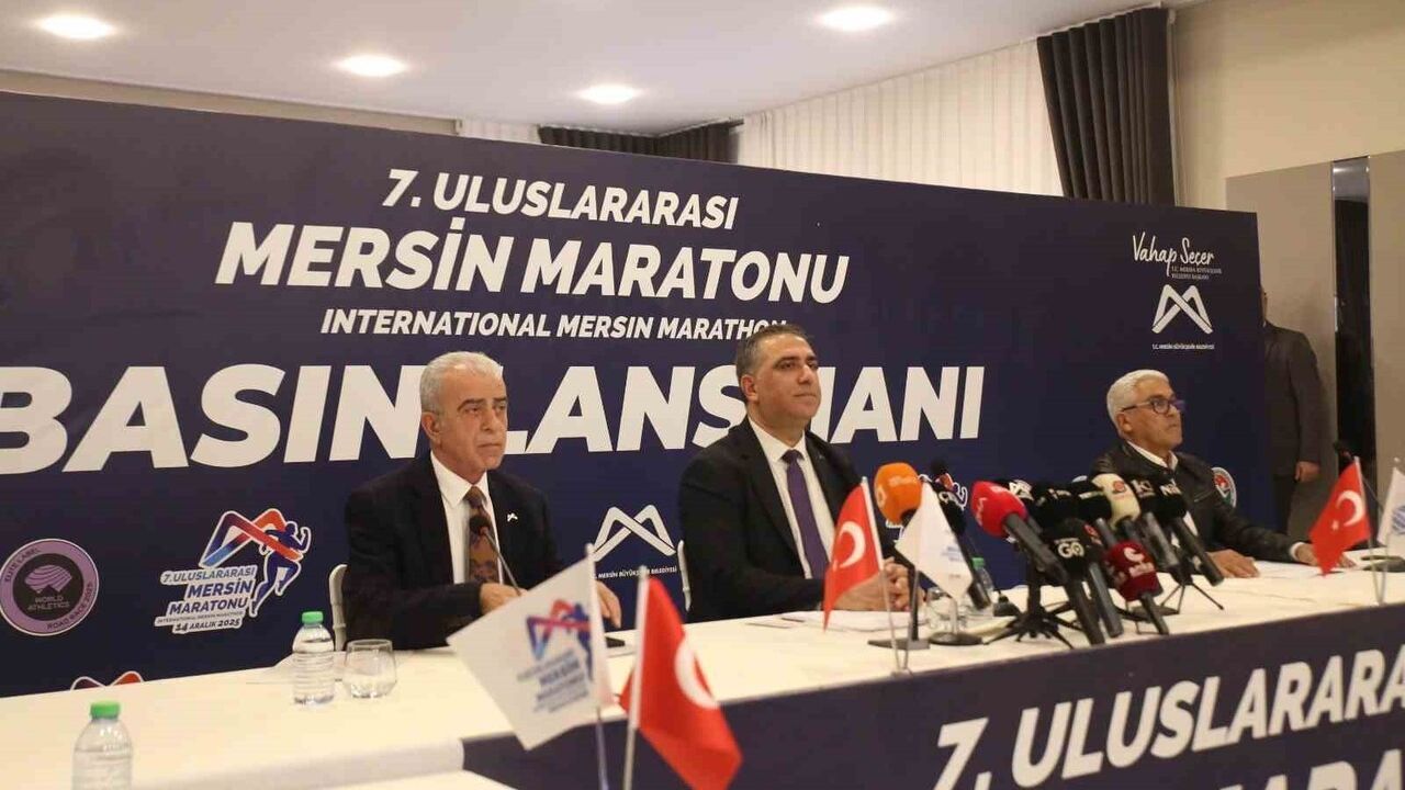 7. Uluslararası Mersin Maratonu 14 Aralık Pazar koşulacak
