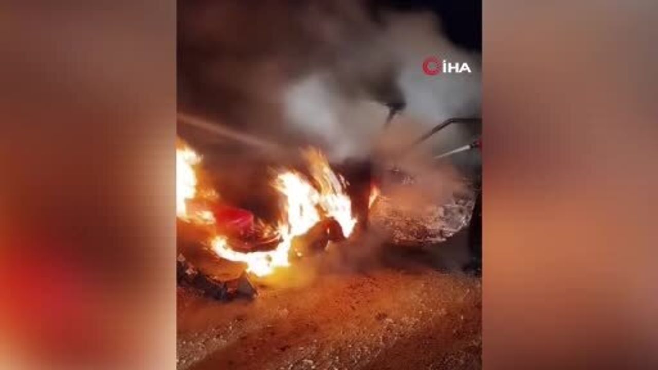 Adana'da otomobil patlaması: sürücü hayatını kaybetti