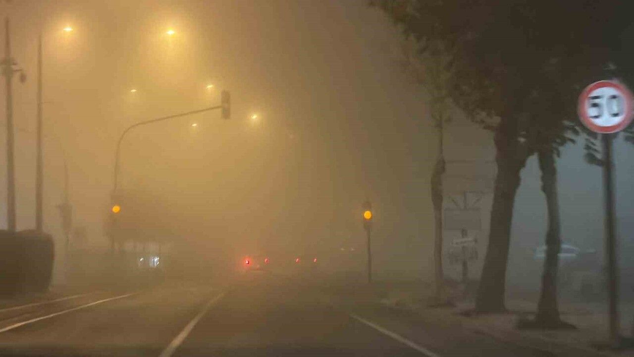 Adıyaman’da Yoğun Sis Etkili Oldu: Görüş Mesafesi 5 Metreye Kadar Düştü