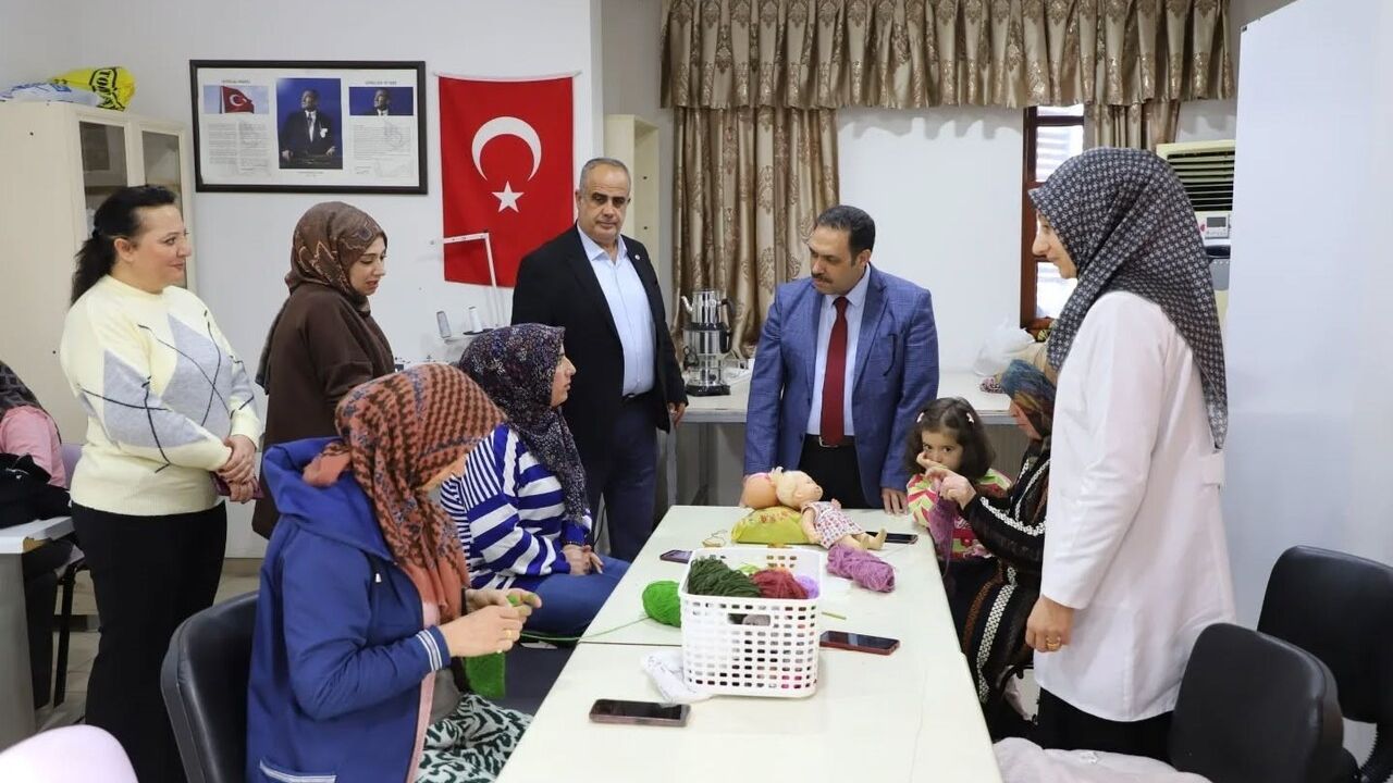 Adıyaman İl Müdürü Hasan Bilici, ÇATOM'u İnceledi ve Kursiyerlerle Buluştu