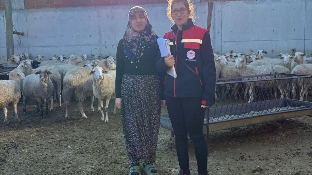 Afyonkarahisar'da 'Kırsal Kalkınmada Uzman Eller' Projesiyle Hibe Alan Besicilere Dönemlik Denetim