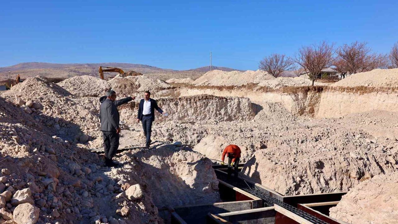 Akçadağ’da Mevsimlik Tarım İşçileri için 1. Etap Barınma Alanı inşaatı sürüyor