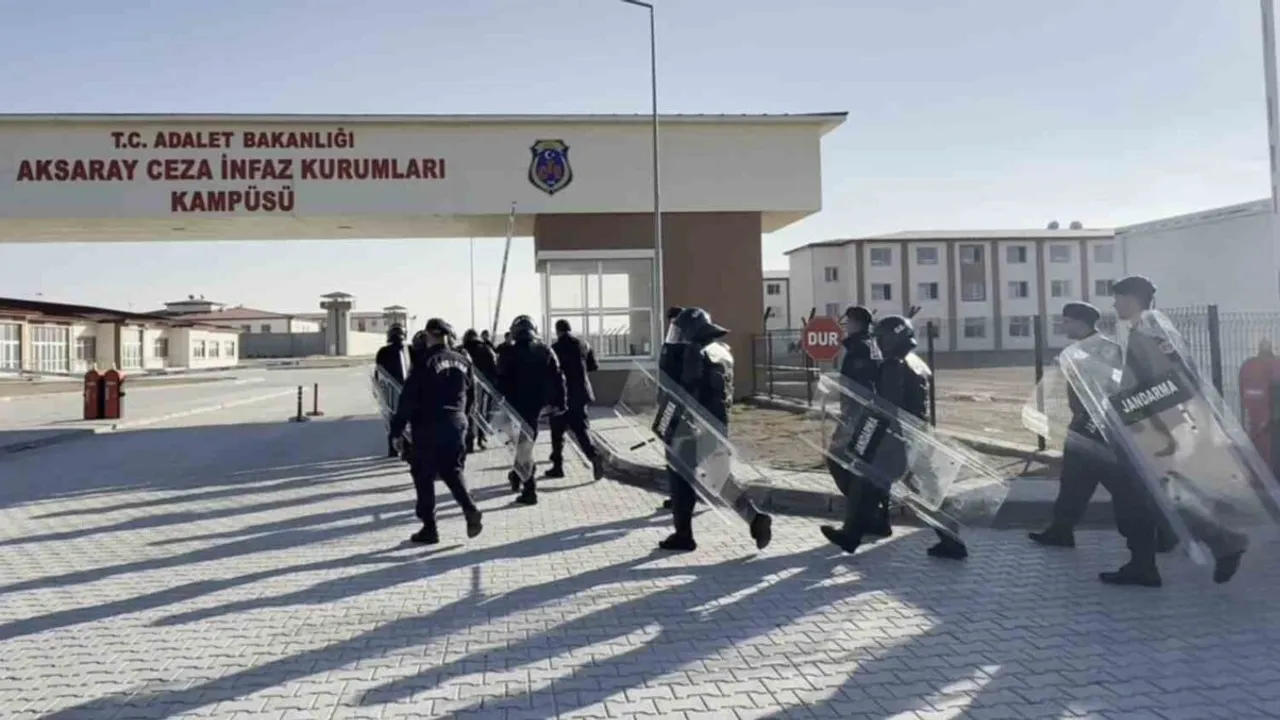 Aksaray Cezaevi'nde Olağanüstü Hal Tatbikatı: Müdahale Süreleri ve Koordinasyon Test Edildi