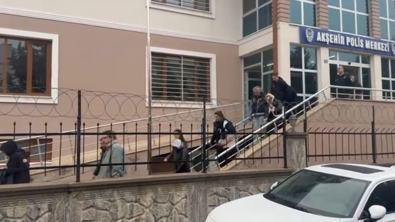 Akşehir’de düzenlenen fuhuş operasyonunda 6 şüpheli tutuklandı