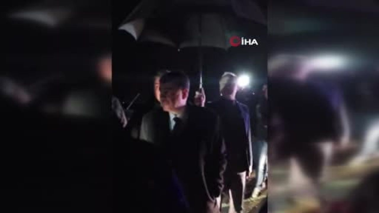 Ankara Valisi Vasip Şahin, Libya Genelkurmay Başkanı Al Haddad'ın Uçağı Enkazında İnceleme Yaptı