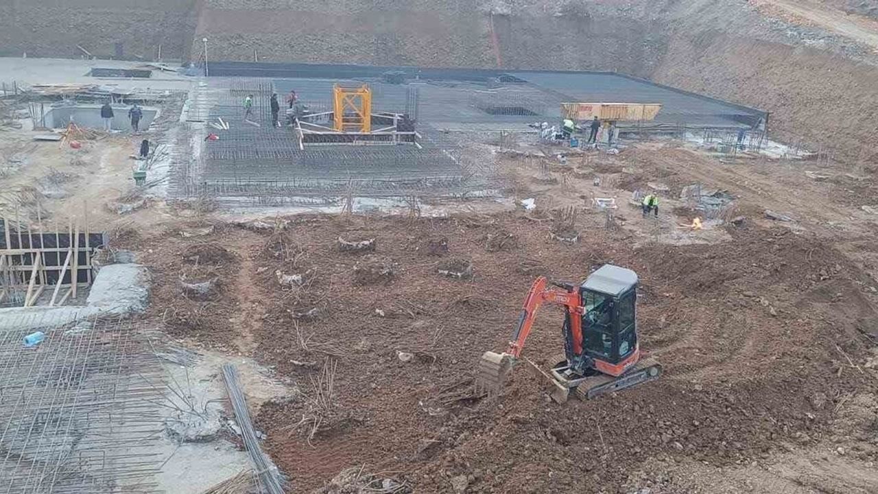 Antakya Belediyesi’nin Yeni Hizmet Binası İnşaatı Hızla İlerliyor