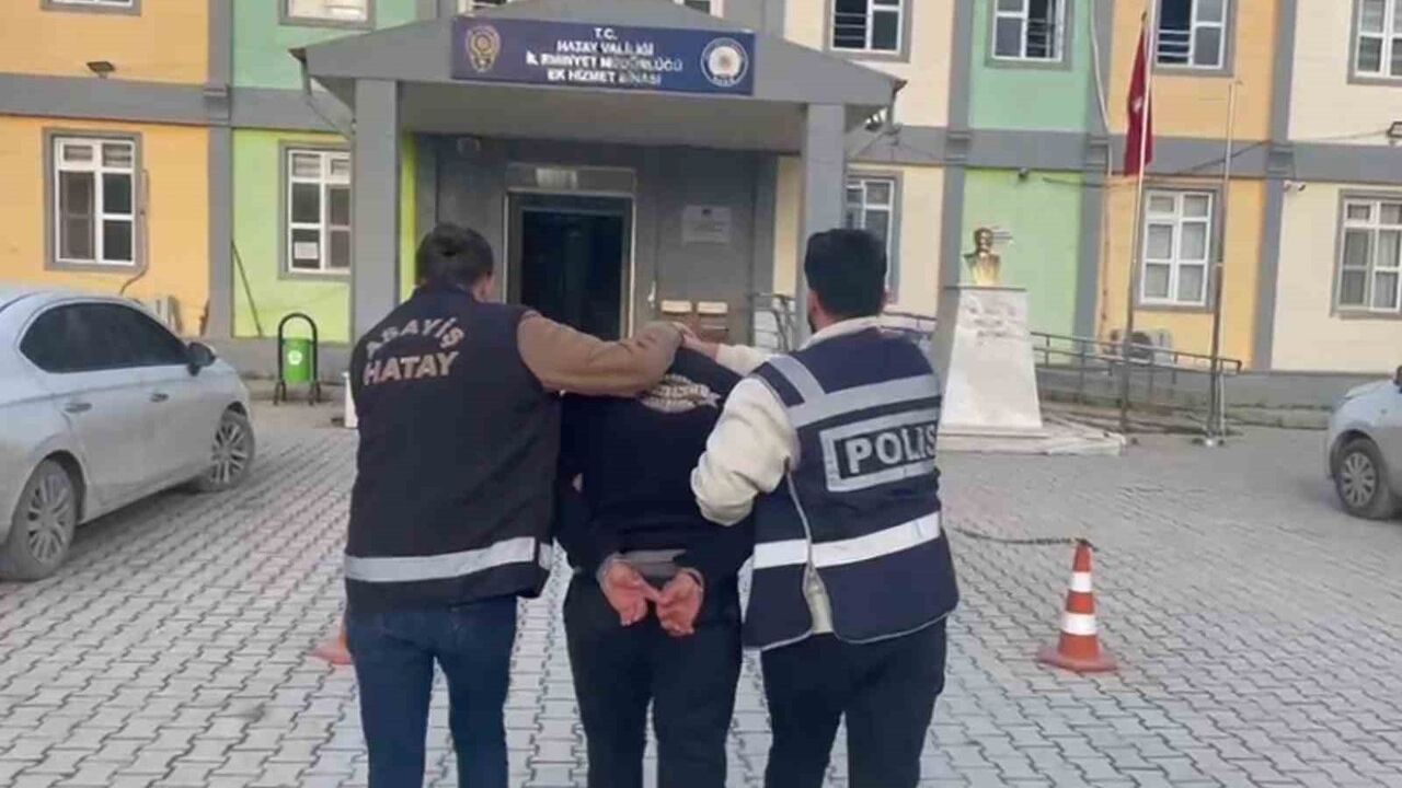 Antakya'da bilişim yoluyla hırsızlıktan 4 yıl 2 ay hapis cezası ile aranan kişi tutuklandı