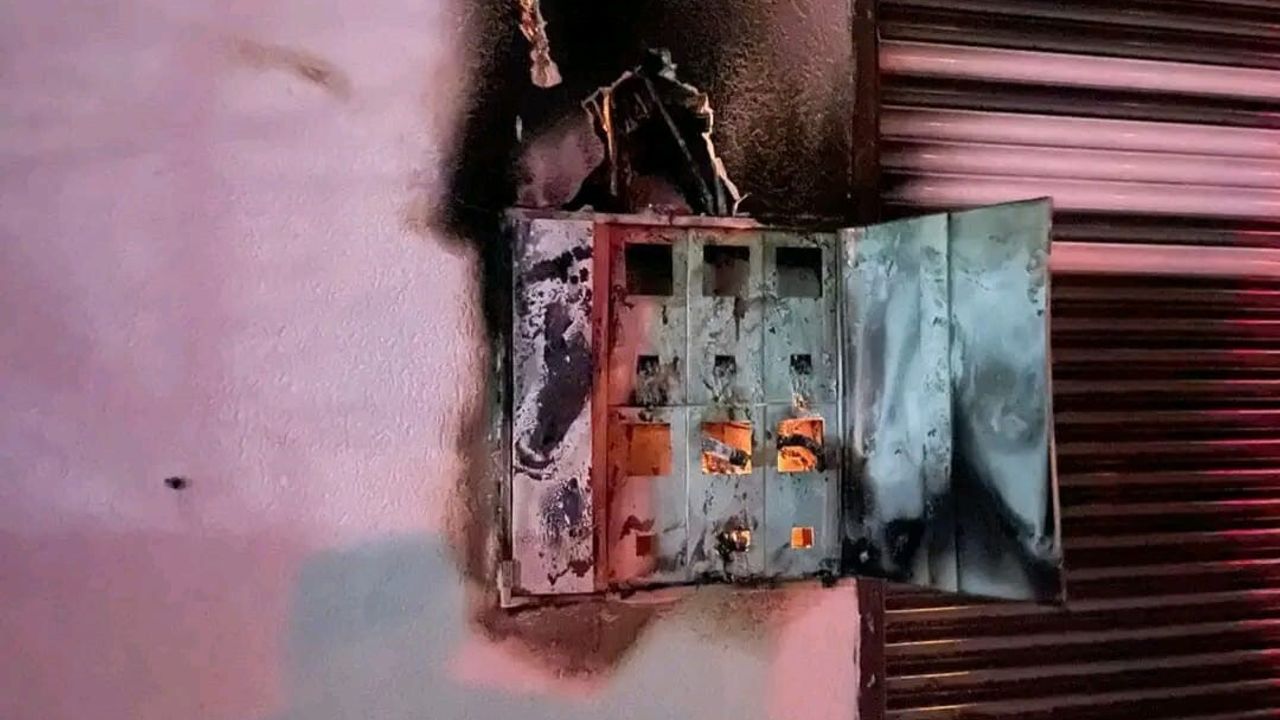 Antakya Karaali Mahallesi'nde elektrik panosu yangını söndürüldü